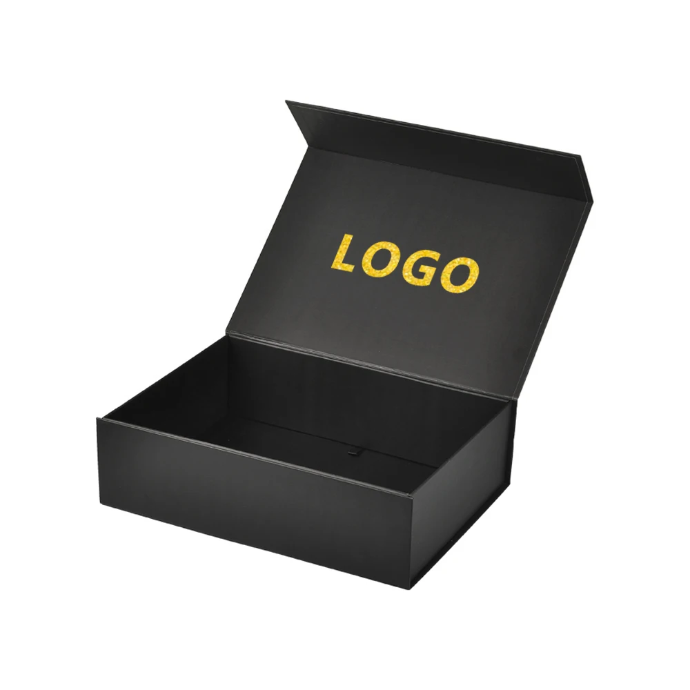 Box Packaging Customize UV Coating Magnetic Gift Box Braid Wig Hair Packaging Shipping Boxes