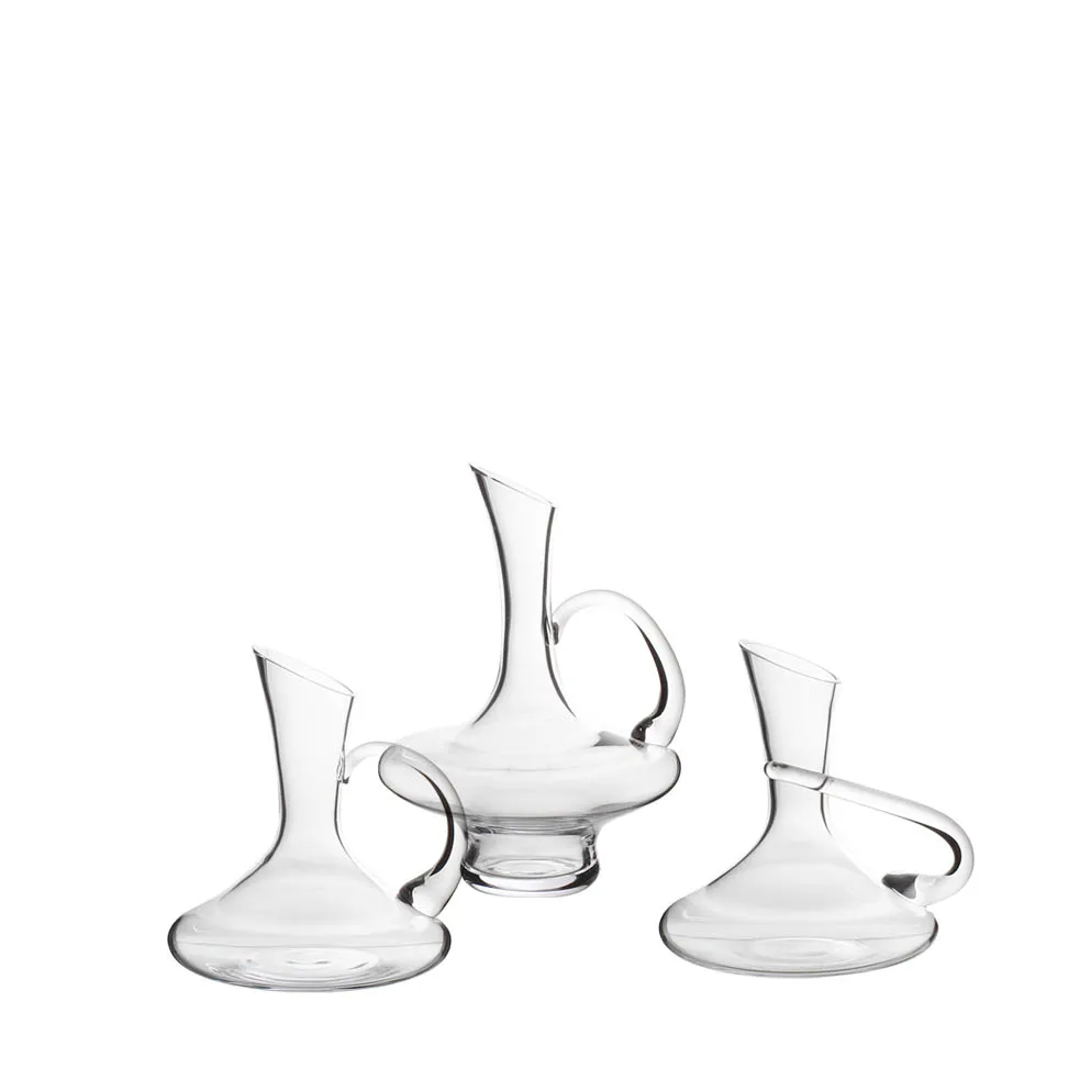 
In Stock product empty red wine decanter crystal clear glass red white wine decanter bottle 