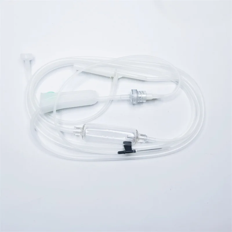 Medical Products Sterile Medical Disposable Iv Transfusion Set device set equipment Animal intravenous infusion tube