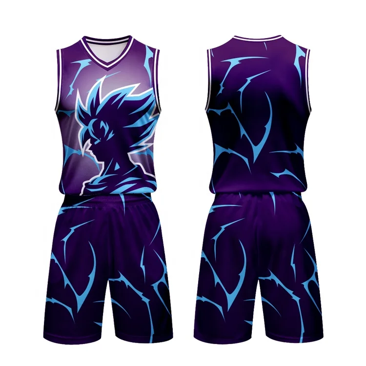 Factory Wholesale OEM Custom Design Jersey Suit Shirt Custom Basketball Uniform