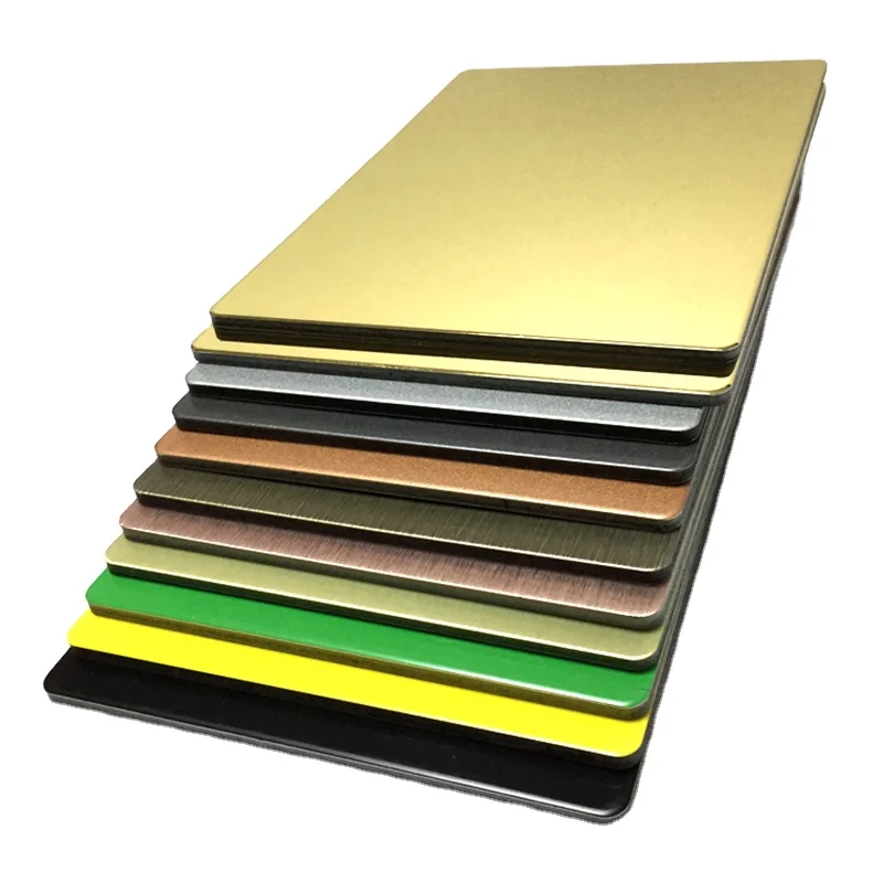 3mm 4mm 5mm 6mm Aluminum Plastic Composite Panel aluminum panels aluminum cladding composite panel PVDF