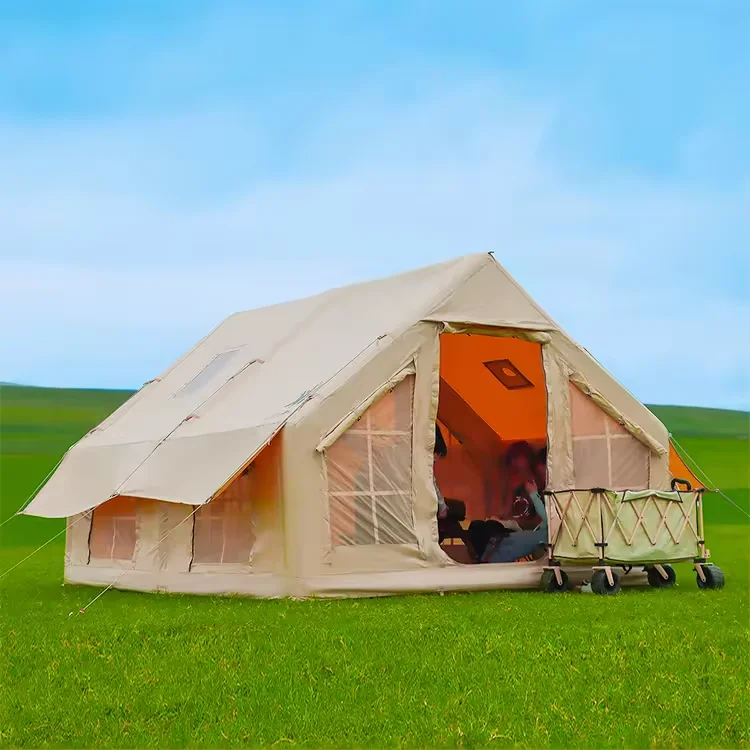 Воздушная палатка на 6-8 человек, 10 человек, купить надувную палатку для мероприятий, Оксфорд, растягивающаяся семья, кемпинг, глэмпинг, сделанный на заказ
