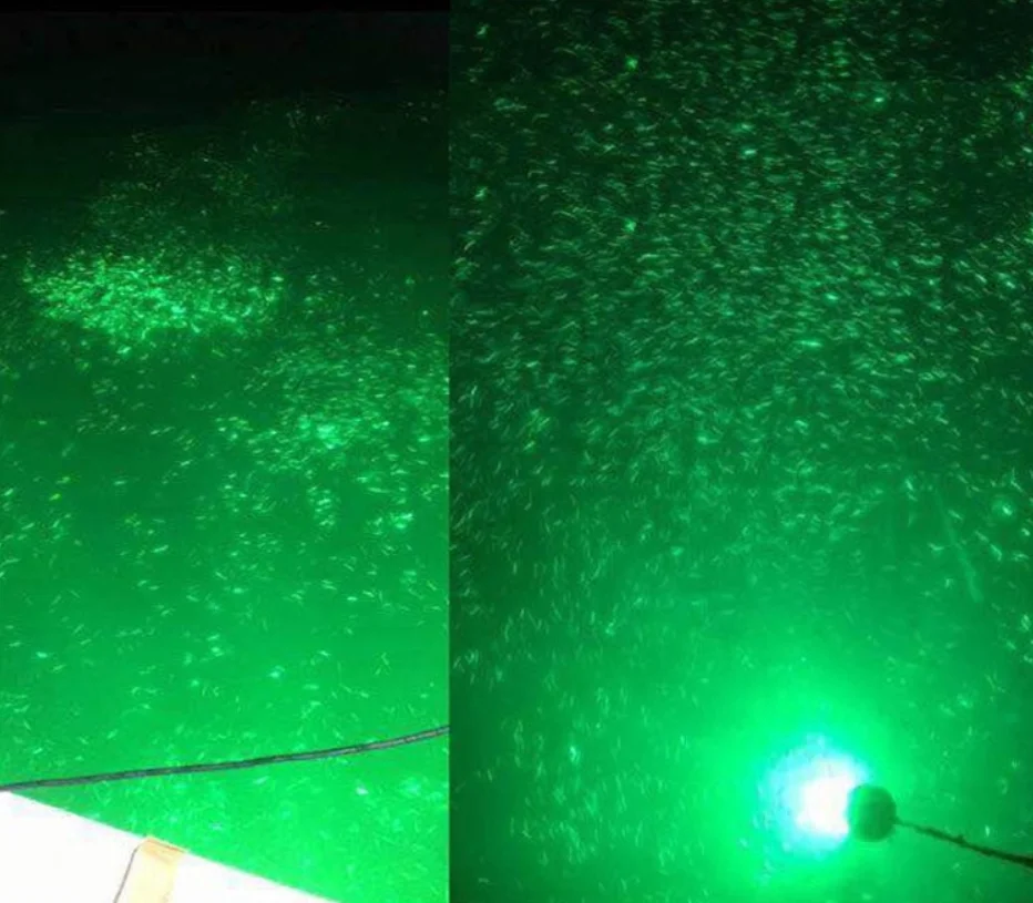 IP68 водонепроницаемый 400 Вт Морской прожектор 12 В светодиодный подводный ночной фонарь для