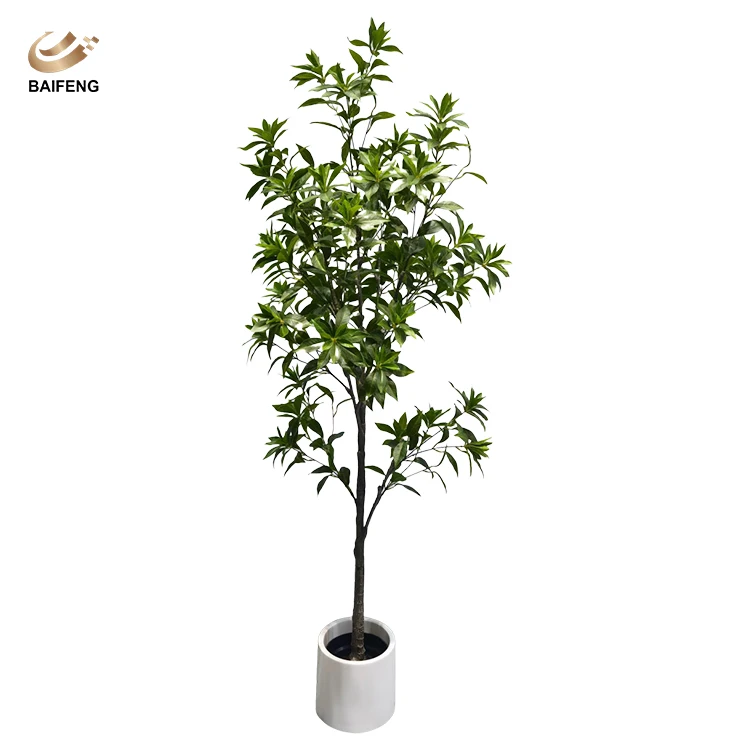 Japanese andromeda  Artificial Plants Faux Tree with Natural Leaves Japanese andromeda