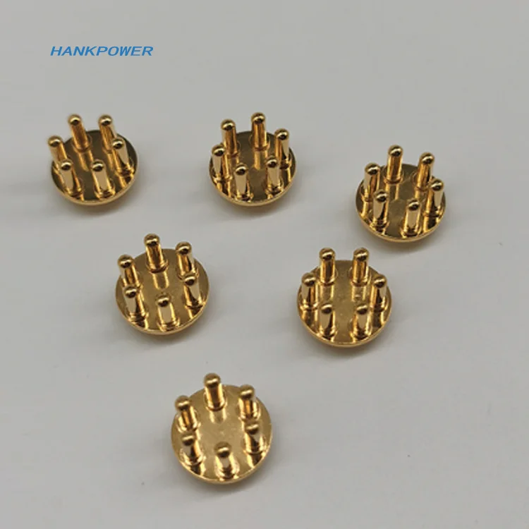 24K Gold Plated EEG Electrodes 5mm Pin EEG Cup For Medical Electrode