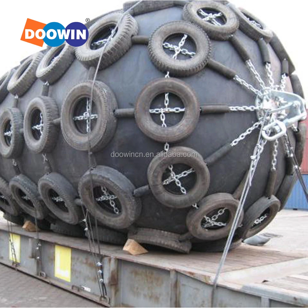 CCS Approved Floating Dock Pneumatic Yokohama Type Rubber Fender For Boat