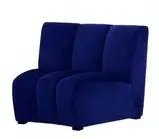 luxury wedding interior sofa modern sectionall cream velvet upholstered sofa