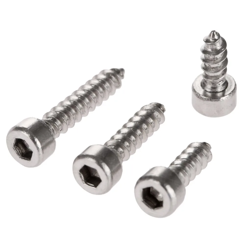 M2 M2.3 M2.6 M3 M3.5 M4 M5 M6 Stainless Steel 304 Allen Head Self Tapping Screws