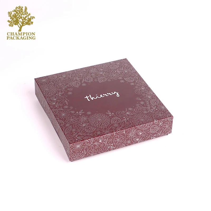 Custom Cheap Wholesale Bulk Price Box Of Square Chocolates Boxes For Candy Cake Gift Packaging Box