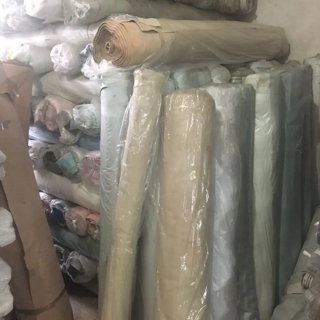 Hot selling Stock lot of PU microfiber Leather for shoes