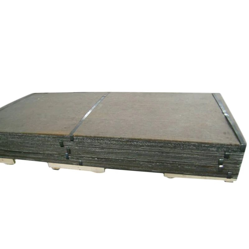 carbon steel plate in stock customized 8+4mm hardfacing wear plate composite Wear resistant steel plate