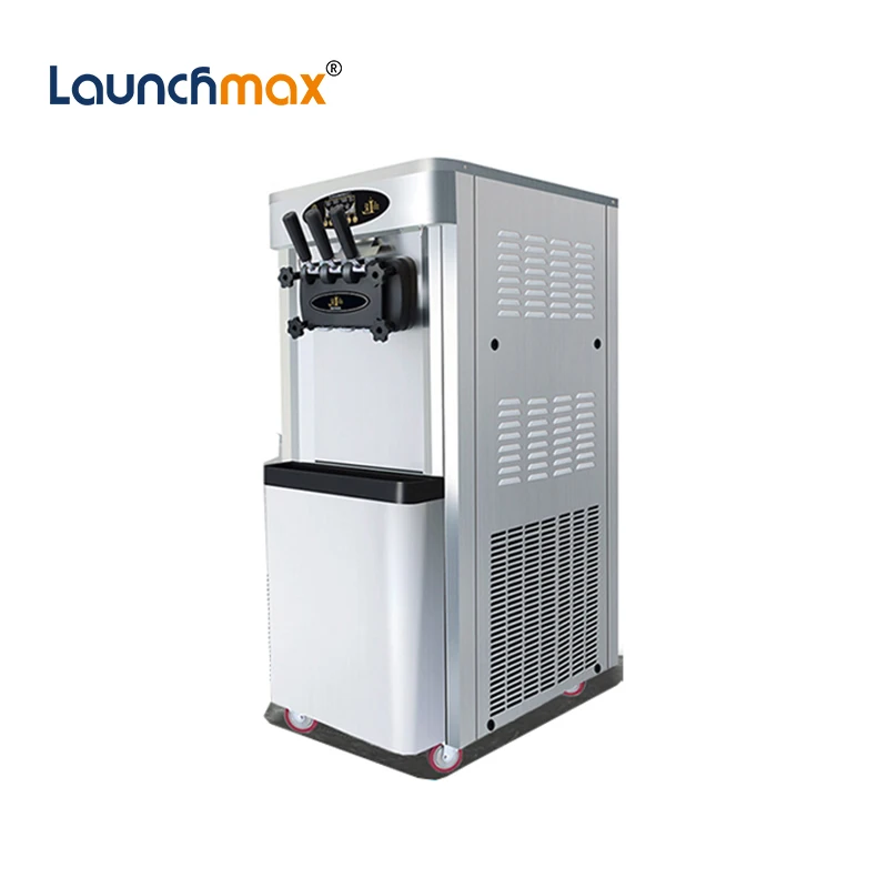 Factory sales best price ice cream machine commercial soft ice cream maker 2+1 flavors ice cream machine