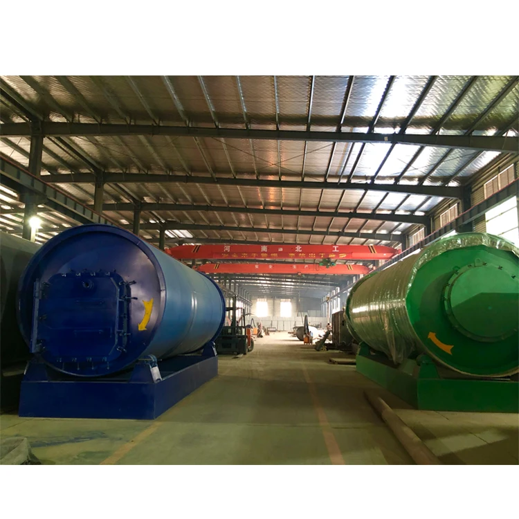 Latest technology of 2020 carbon black recycling production waste rubber pyrolysis machine