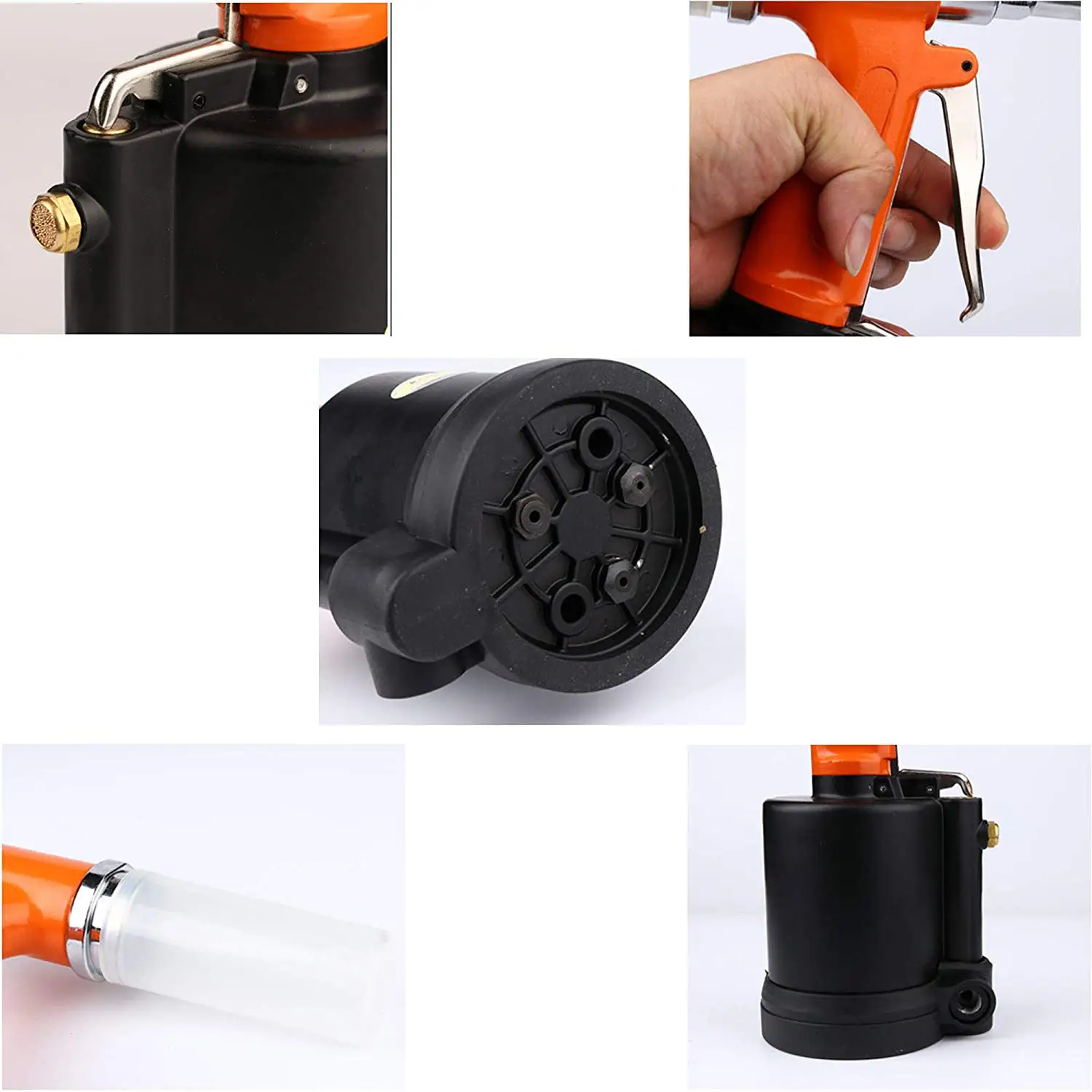 W56 decoration pneumatic vertical rivet gun pneumatic tool pneumatic rivet nailing gun