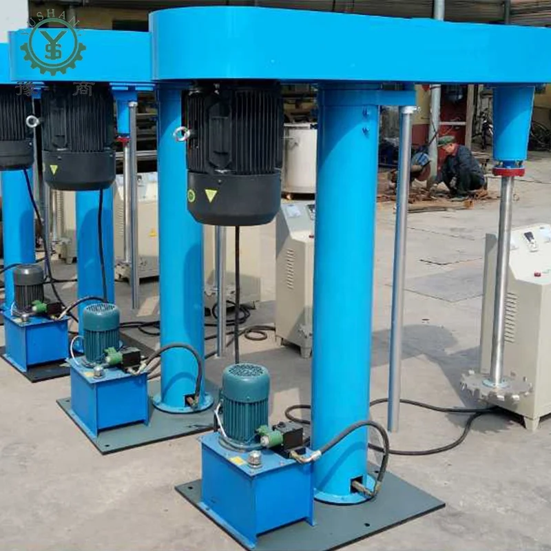 High Speed Industrial Dispersing Machine Industrial Paint Mixing Machine Dissolver Mixer