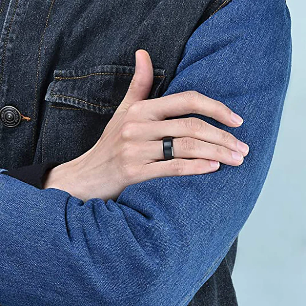 2022 Coolstyle Jewelry 6mm Wholesale Beveled Matte Finish Fashion Engagement Wedding Band Gunmetal Tungsten Ring For Men Women