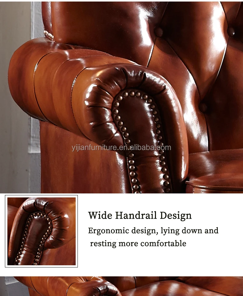 Classic Royal Living Room Luxury Guangzhou Furniture Modern 3 Seats Leather Chesterfield Sofa red wine