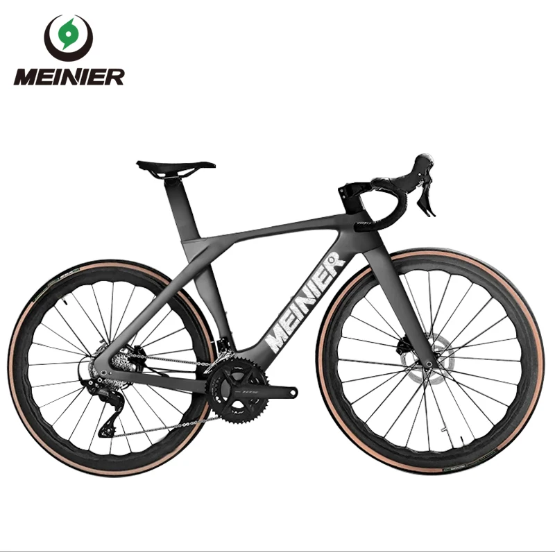 road bike 700c 47/50/52/54/56/58cm carbon wheels thru axle disc brake 24 speed carbon frame road bike