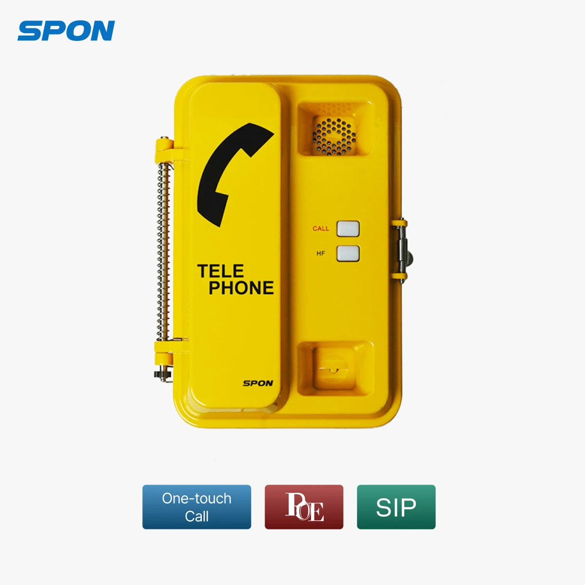 Emergency Call Box Mining phone Industrial Intercom Marine Emergency phone high way  mining Waterproof Telephone with camera