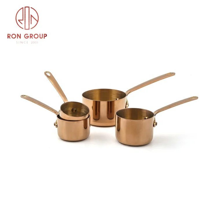 Different Siza One Stop Restaurant Hotel Kitchen Cookware Soy Sauce Pot Thicken Cooking Pot Set Stainless Steel Cookware