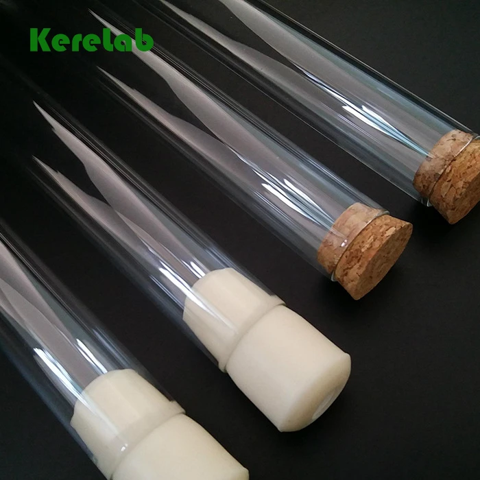 Glass testing tubes of glass manufacturer