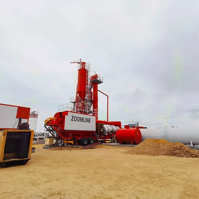 60-160TPH Mobile Asphalt Plant with Factory Price