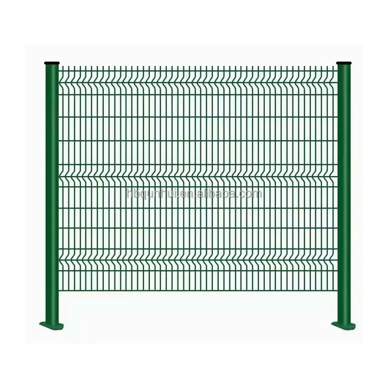 Professional Supply 3d curves fence stainless steel 50x200mm 3d bending curve fence pvc coated 3d curved welded wire mesh fence