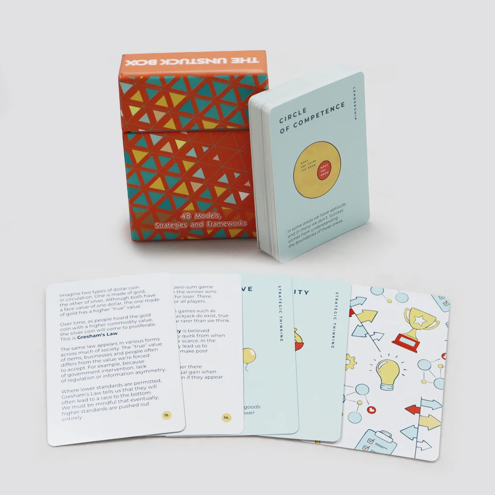 customization high quality adult question card game printed fun icebreaker questions trust building cards games