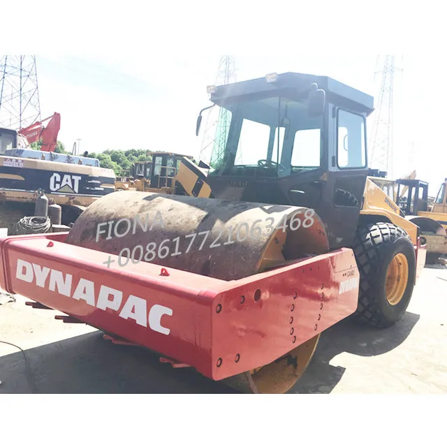Шведский вибрирующий дорожный каток Dynapac с двойным барабаном, CA602D, для продажи