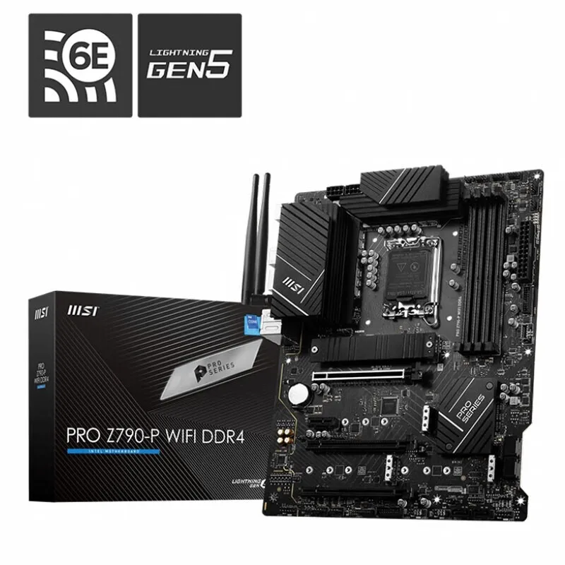 For Intel 12th/13th generation i7 13700k i9 13900k Core processor ATX motherboard ms z790-p-wifi ddr4