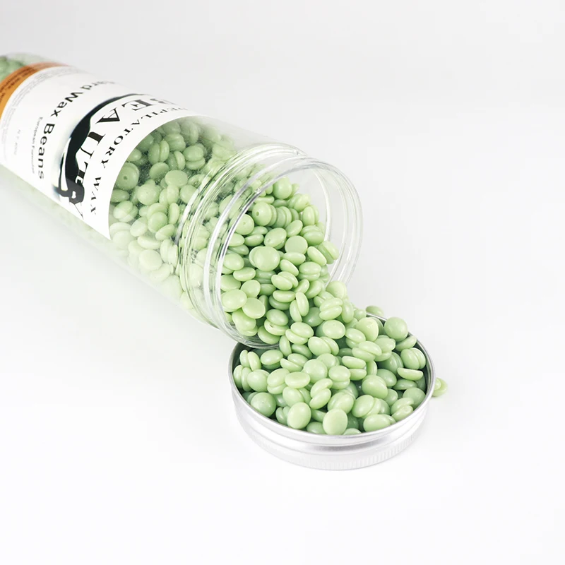 
Depilatory Hot Film Hard Wax Pellet Waxing Bikini Face Hair Removal Beans For whole body 400g hard wax beans hair 
