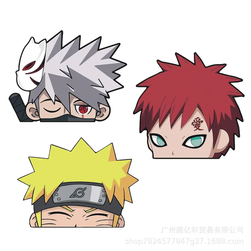 Аниме мультфильм нартос автомобиль наклейка Sasuke I love Ro покрытие царапины мотоцикл аниме
