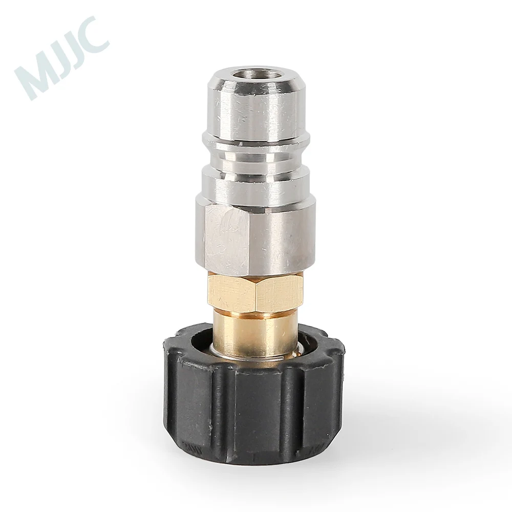 MJJC professional Brass snow foam lance Foam Cannon Pro Adapter fitting Connector for PA style Quick Release pressure washers