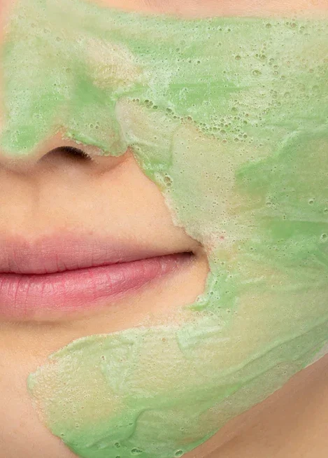 Organic Green Tea Extract Cleansing Active Oxygen Bubble Spa Mask Korean Bubble Mask Exfoliating Cleansing Face Mask
