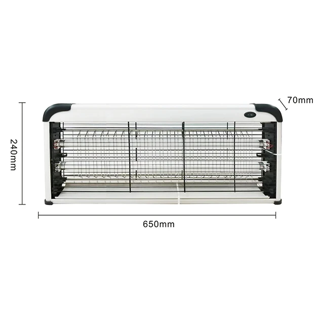 40W High quality Bug Zappers Fly Pests Catcher UV Lights for Garden Lawn Purple Luminous Mosquito Killer Lamps