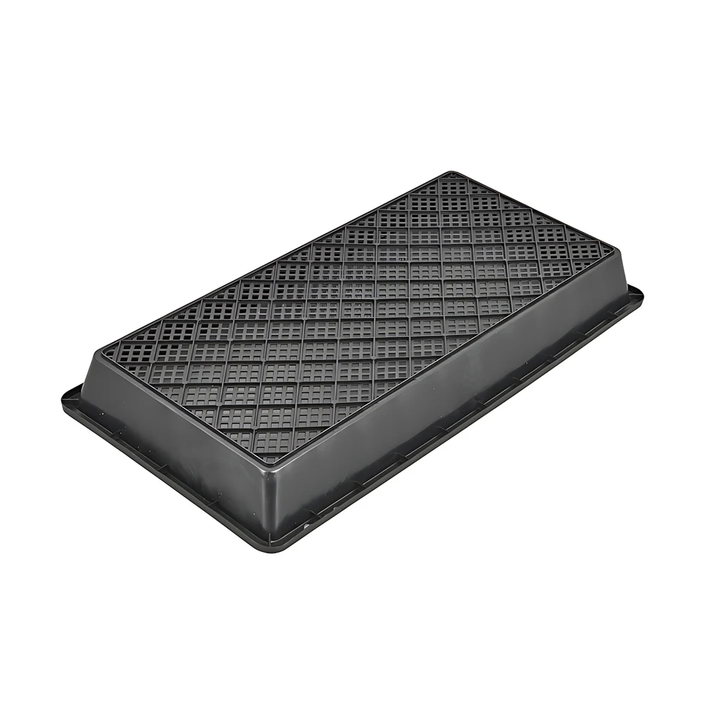 Plastic PP Seeding Nursery Sprout Vegetable Rectangle Pallet Flat Trays