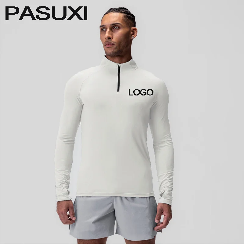 Мужские спортивные быстросохнущие колготки на молнии