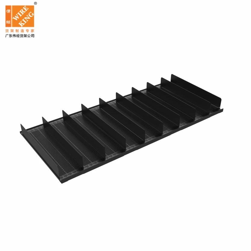 Wholesale Heavy-Duty Shelf Pusher System Drum Pushers Trays Adjustable Supermarket Canned Drink Pushers