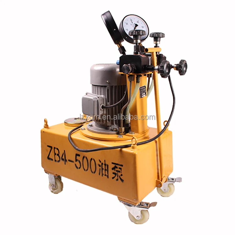 Prestressed Powerful Generator High Pressure Electric Hydraulic Stressing Oil Pump