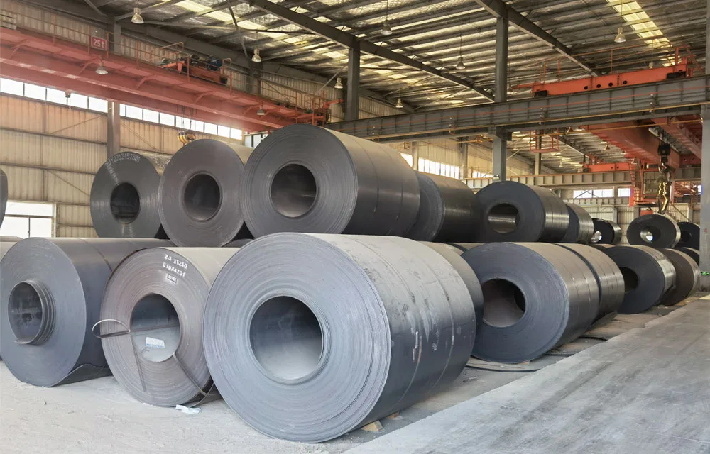S235Jr Hrc Q235 A36 Q195 Mild Spring Low High Cold Hot Rolled Carbon Steel Strip S60C Cold Hot Rolled Spring Coil