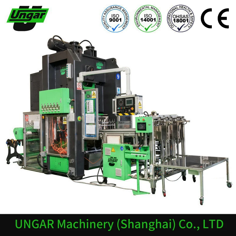 UNGAR разматыватель машина фидера для общественного питания одноразовый алюминиевая фольга контейнер еды коробка лоток посуда полый конъюгированный силиконизированный полиэстер решений