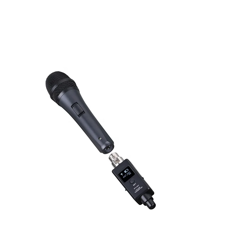 Профессиональный UHF Беспроводной xlr Динамик передатчик адаптер микрофон Беспроводная система проводной к беспроводному аудио