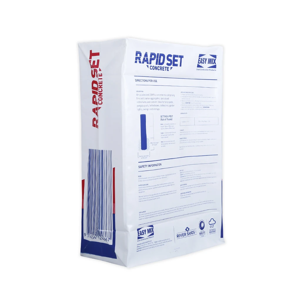 20kg 50kg  waterproof   PE  poly cement  sand  valve  bags