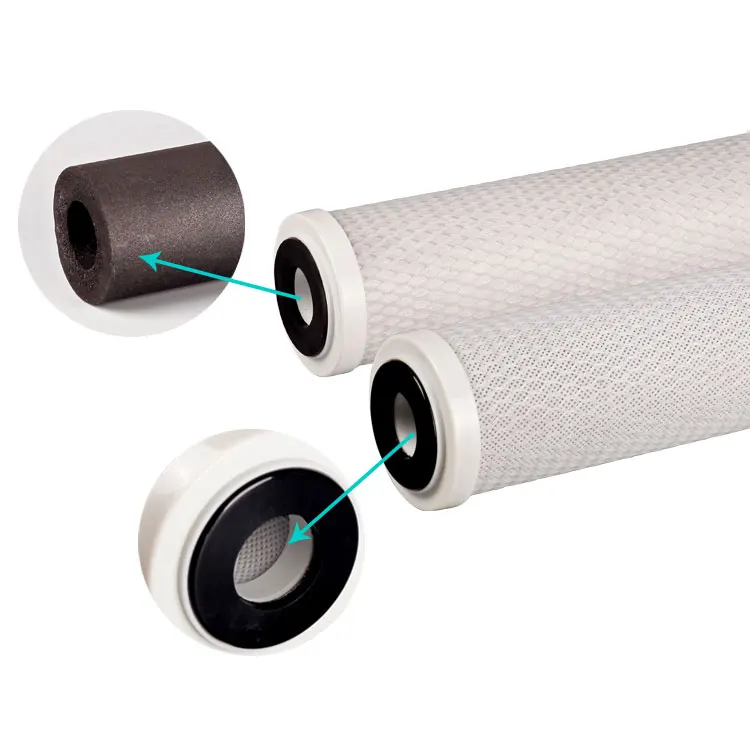 Фабричная поставка 10 дюймов 10 микрон активированный CTO угольный фильтр для воды картридж аппарат для очистки воды