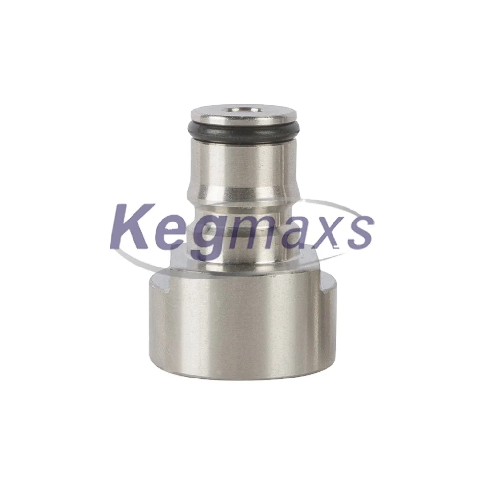 Kegmax Stainless Steel 304 Carbonation Ball Lock For Homebrew Soft Drink Bottle Kegging Corny Keg Cornelius Cleaning Keg