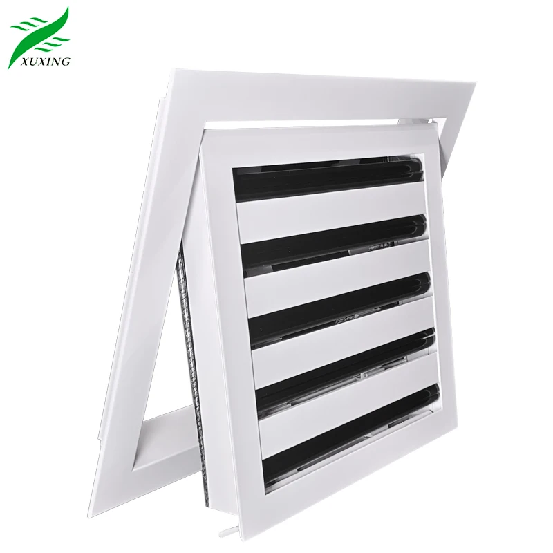 HVAC Ventilaition Aluminum Exhaust Detachable Ac Slot Grill Air Supply Door-hinged Linear Slot Diffuser With Air Filter