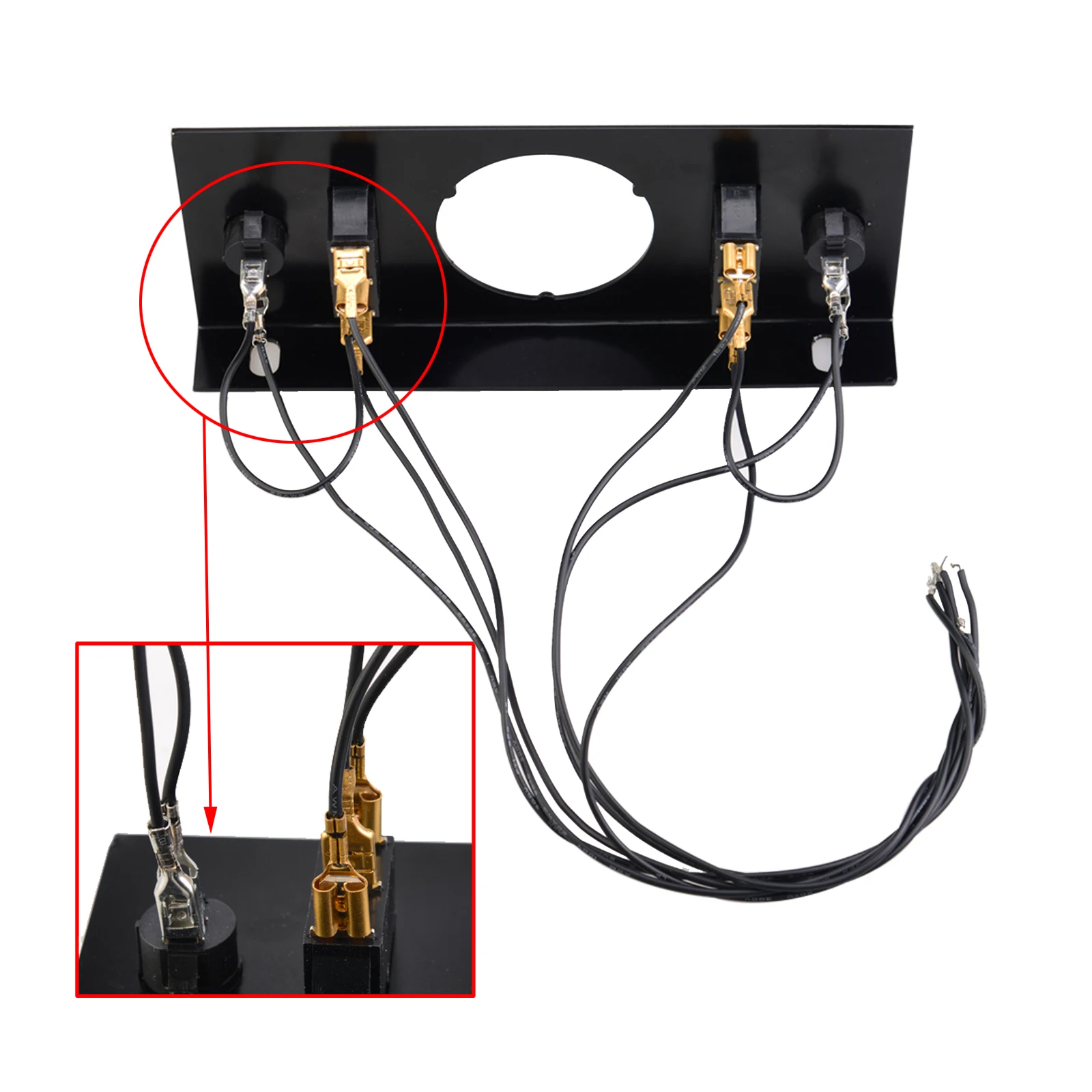 Air Suspension three display Air pressure Gauge with Paddle Valve Switch for Air Ride Tuck