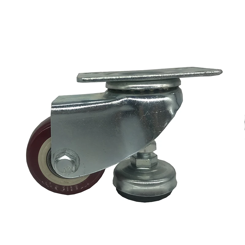 Factory price step platform Adjustable Levelling heavy duty Caster and wheels