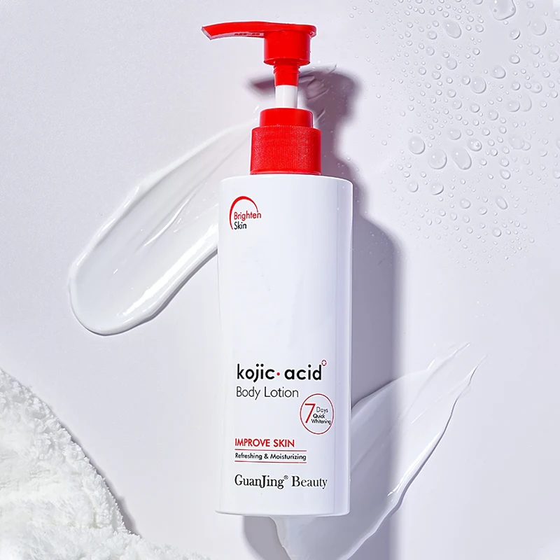 7 Days Whitening Body Lotion Kojic Acid Collagen Lightening Body Lotion Moisturizing Whitening Body Cream