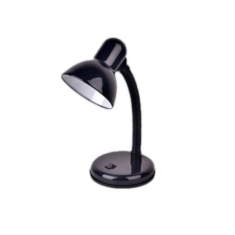 Classic fashion hot-sale work learning bedside metal table lamp for kids reading can rotate 360 office LED desk lamp